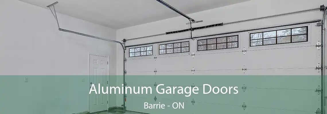 Aluminum Garage Doors Barrie - ON