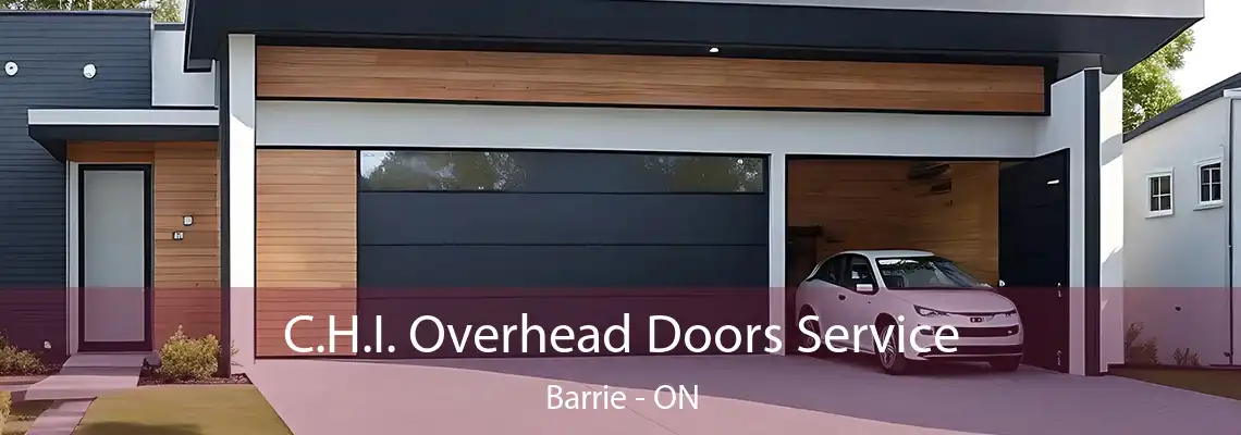 C.H.I. Overhead Doors Service Barrie - ON