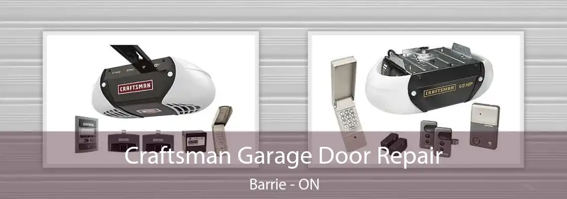 Craftsman Garage Door Repair Barrie - ON