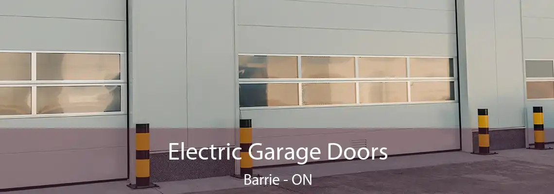Electric Garage Doors Barrie - ON