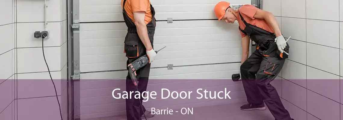 Garage Door Stuck Barrie - ON