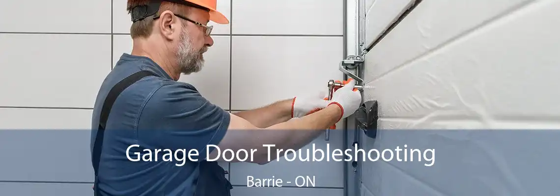 Garage Door Troubleshooting Barrie - ON