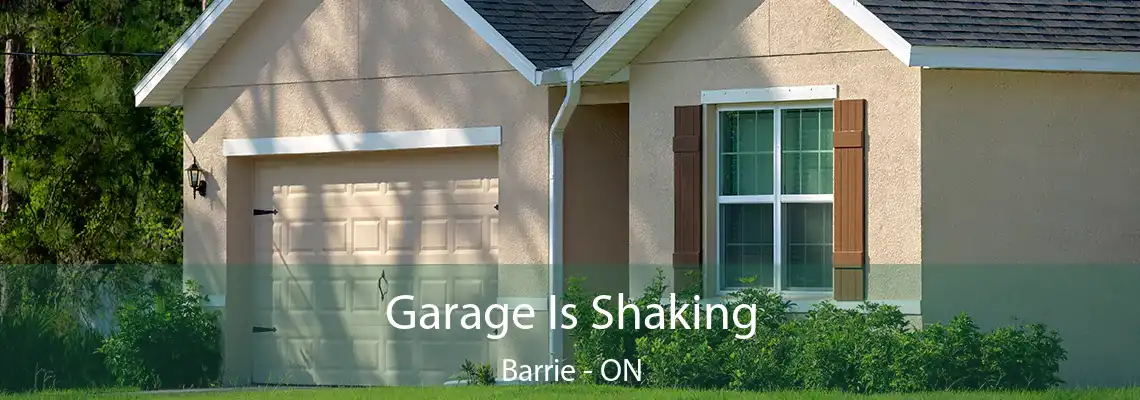 Garage Is Shaking Barrie - ON