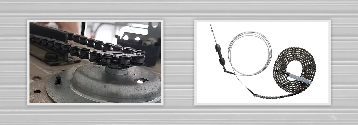 Noisy Garage Door Chain Repair in Barrie, Ontario