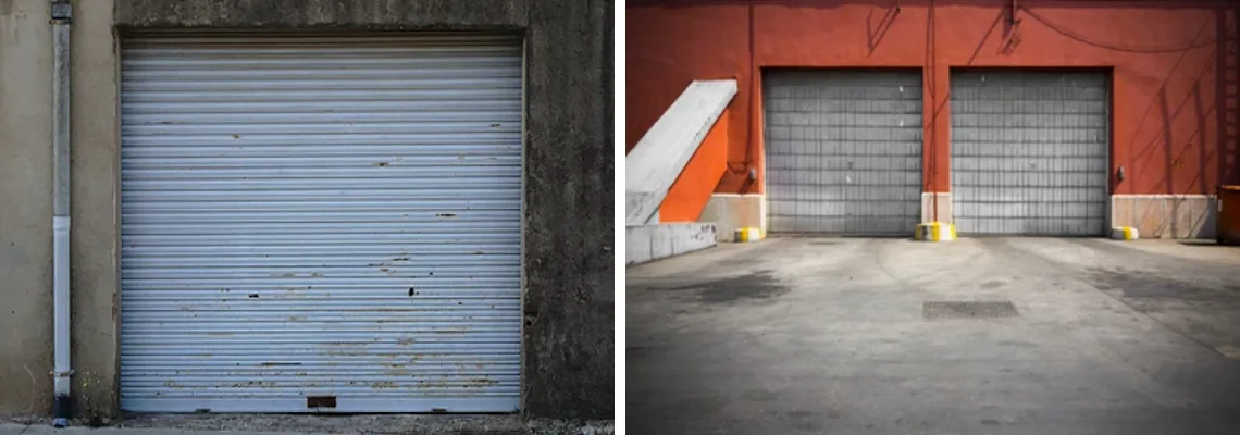 Rusty Iron Garage Doors Replacement in Barrie, ON