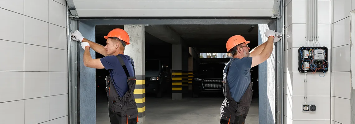 Wooden Garage Door Frame Repair in Barrie, Ontario