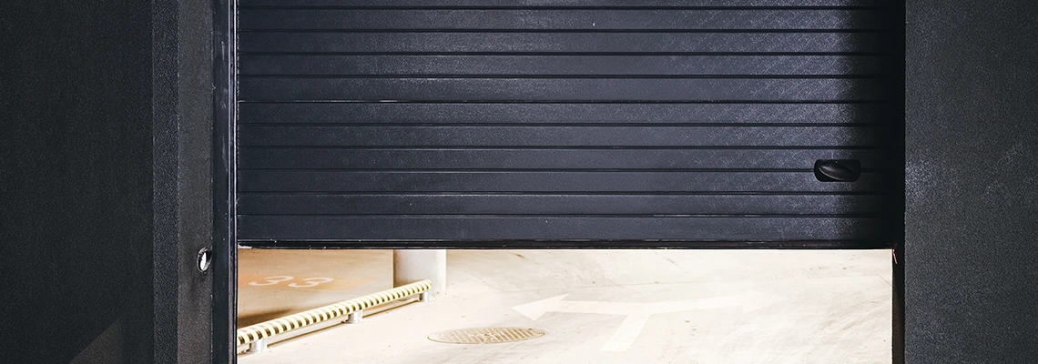 Residential Black Garage Door Installation in Barrie, ON