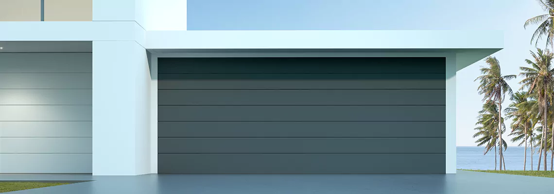 Insulated Modern Garage Doors in Barrie, Ontario