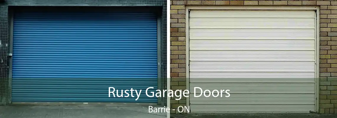 Rusty Garage Doors Barrie - ON